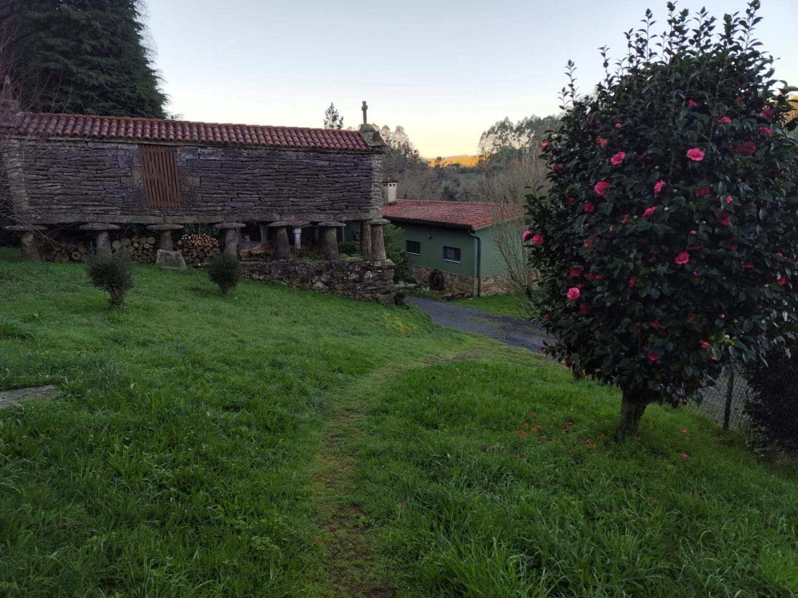 Fogar Dos Antigos Hotel Mazaricos Exterior foto